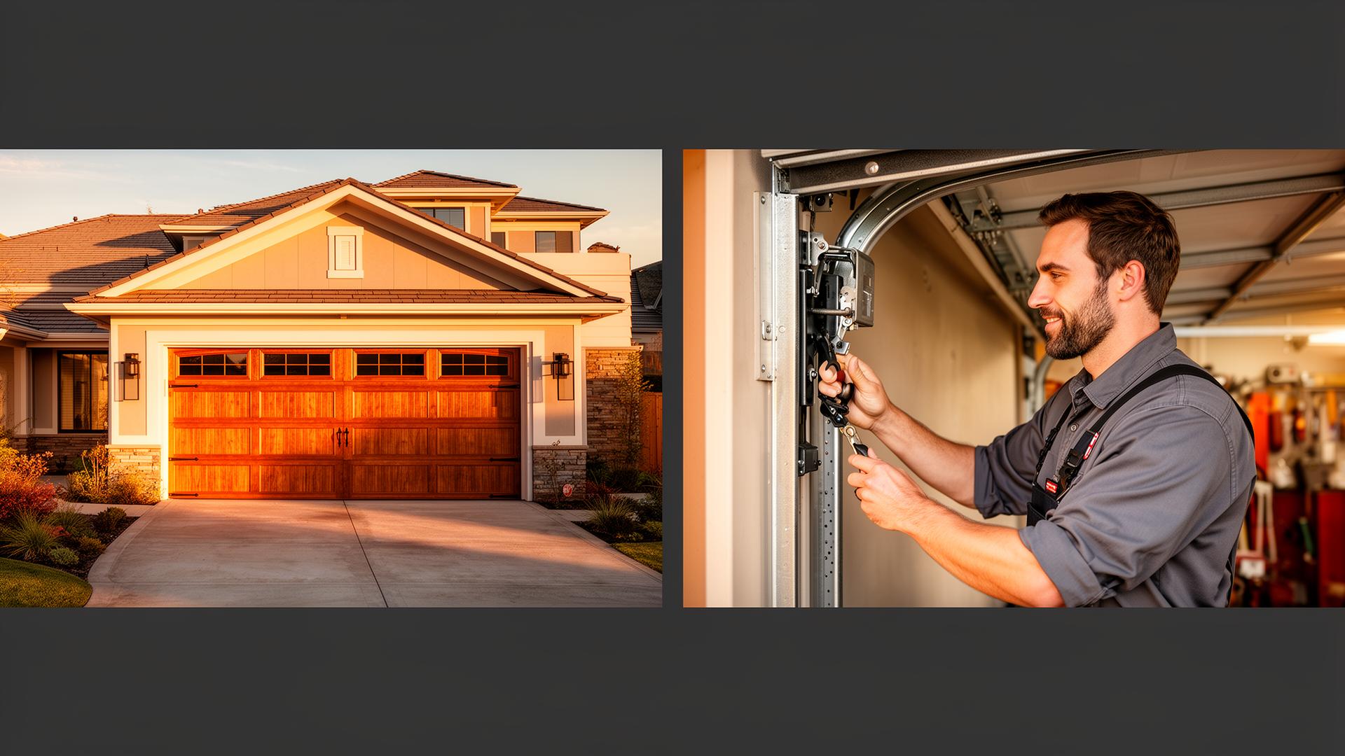 Professional garage door service